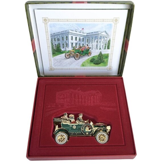 NEW 2012 White House Historical Association Christmas Ornament With Box - Taft - Picture 1 of 8